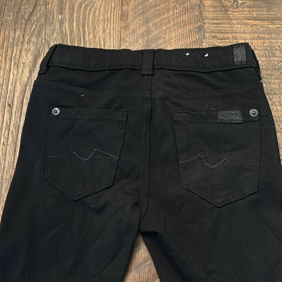 Seven for All Mankind Girls Stretch Jeggings Size 5 - Picture 5 of 6